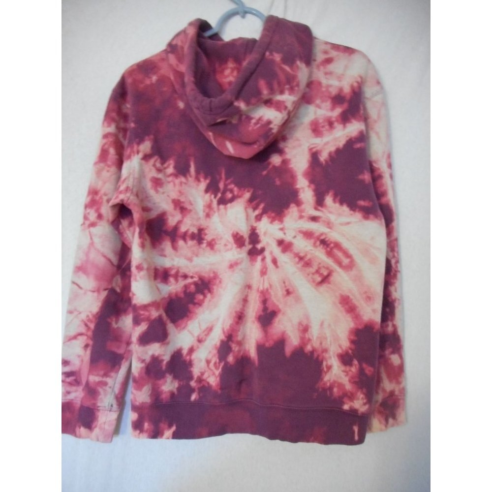 Purple Tie Dye Harvard Hoodie Sweatshirt Sz M - Picture 6 of 8